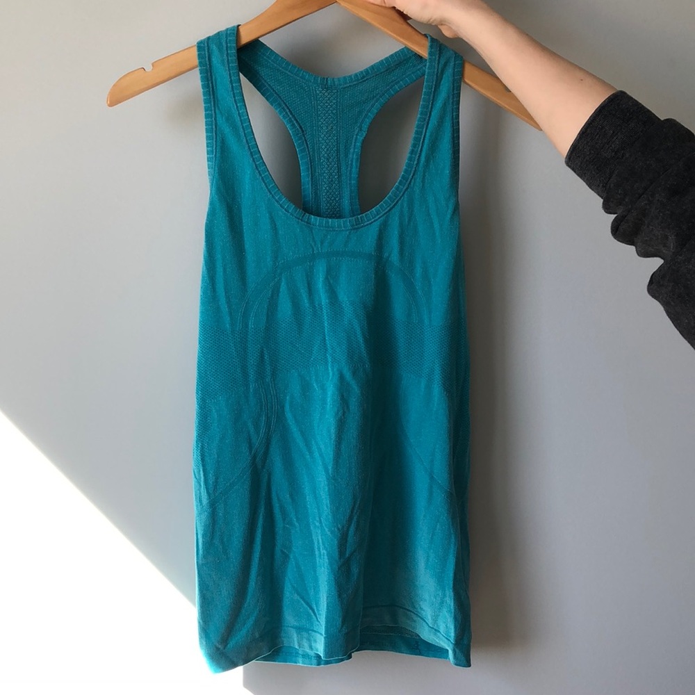 Lululemon Swiftly Tech Racerback - Teal - Size 6